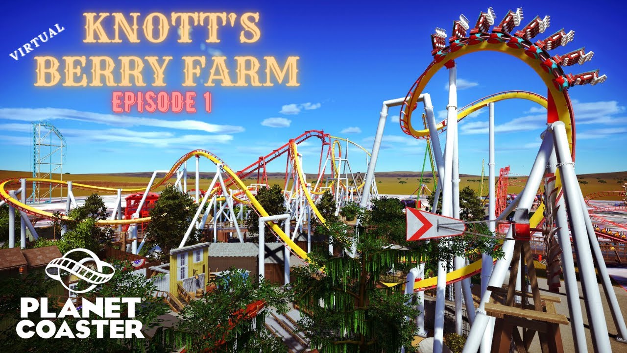 Virtual Knott's Berry Farm Silver Bullet Planet Coaster Recreation (With POV) | Episode 1
