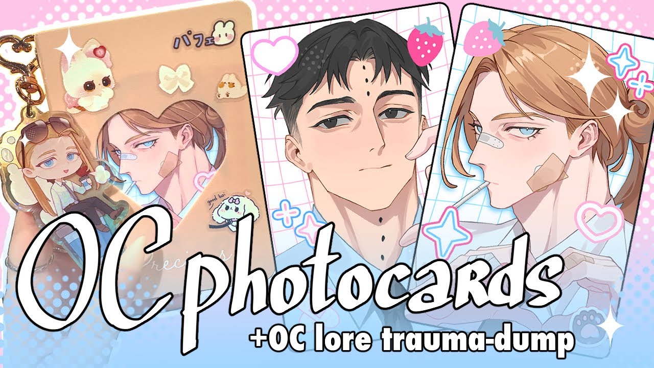 the real experiences that shaped my OC ✧ photocards making + storytime