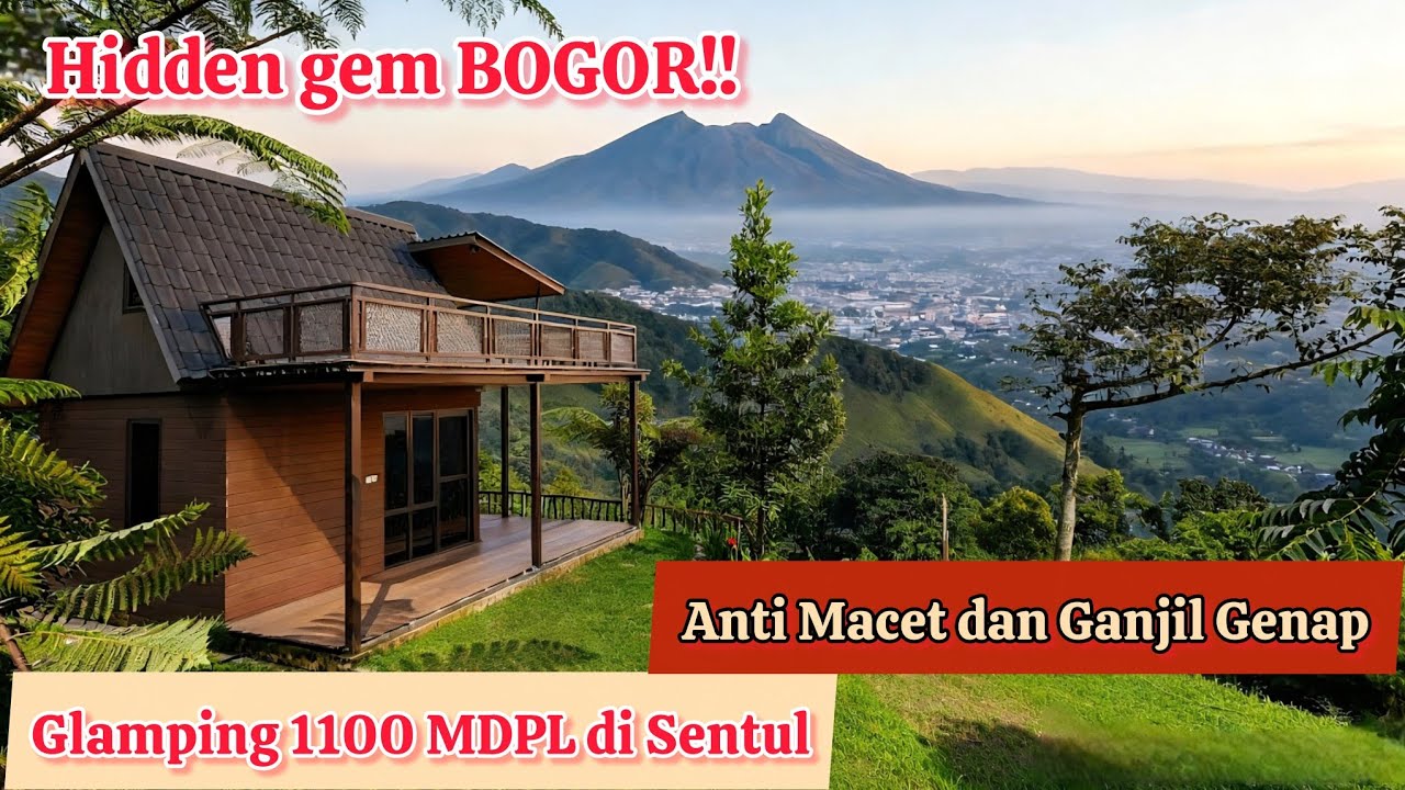 Glamping Sentul Bogor View Gunung Salak | Nebula Glamping