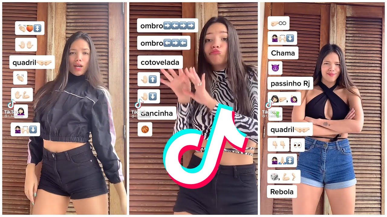 TUTORIAL DE DANÇINHAS DO TIKTOK DA Thaís Lima|2021 #2