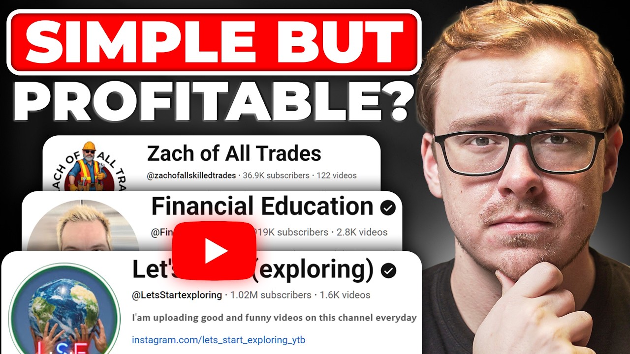 5 Painfully Simple YouTube Niches Making Thousands a Month