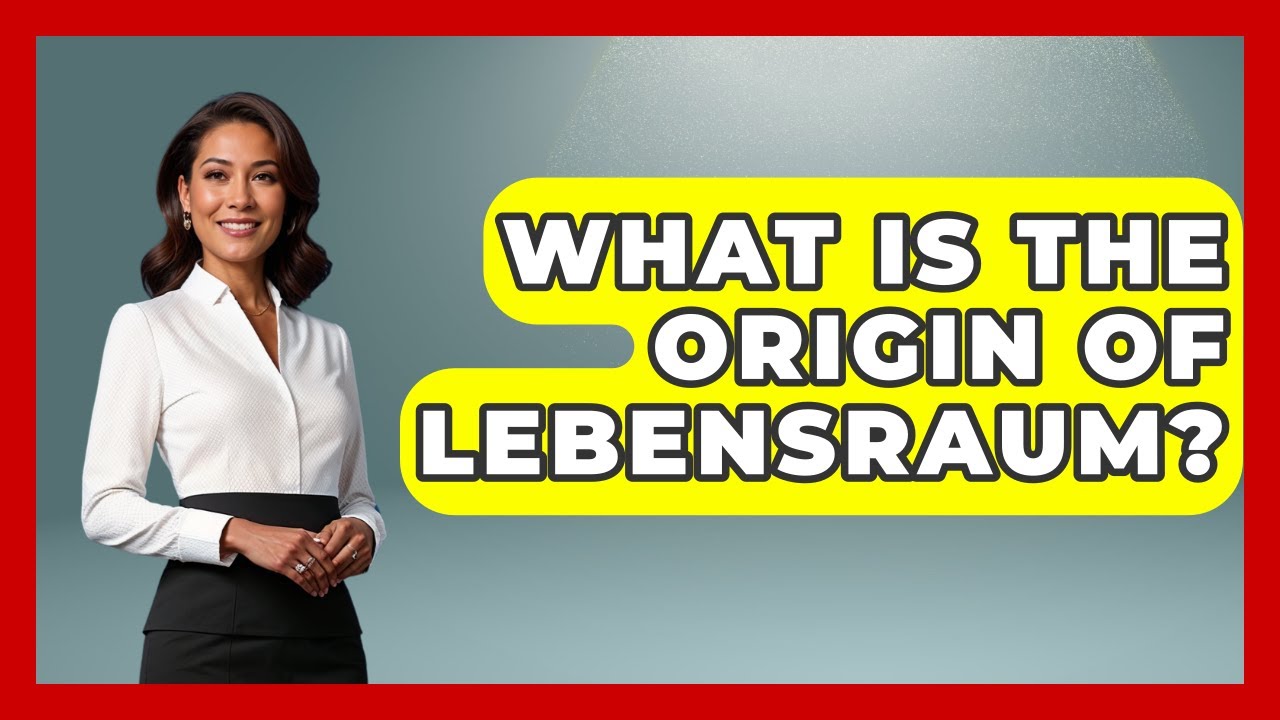 What Is The Origin Of Lebensraum? - Europe Through the Ages