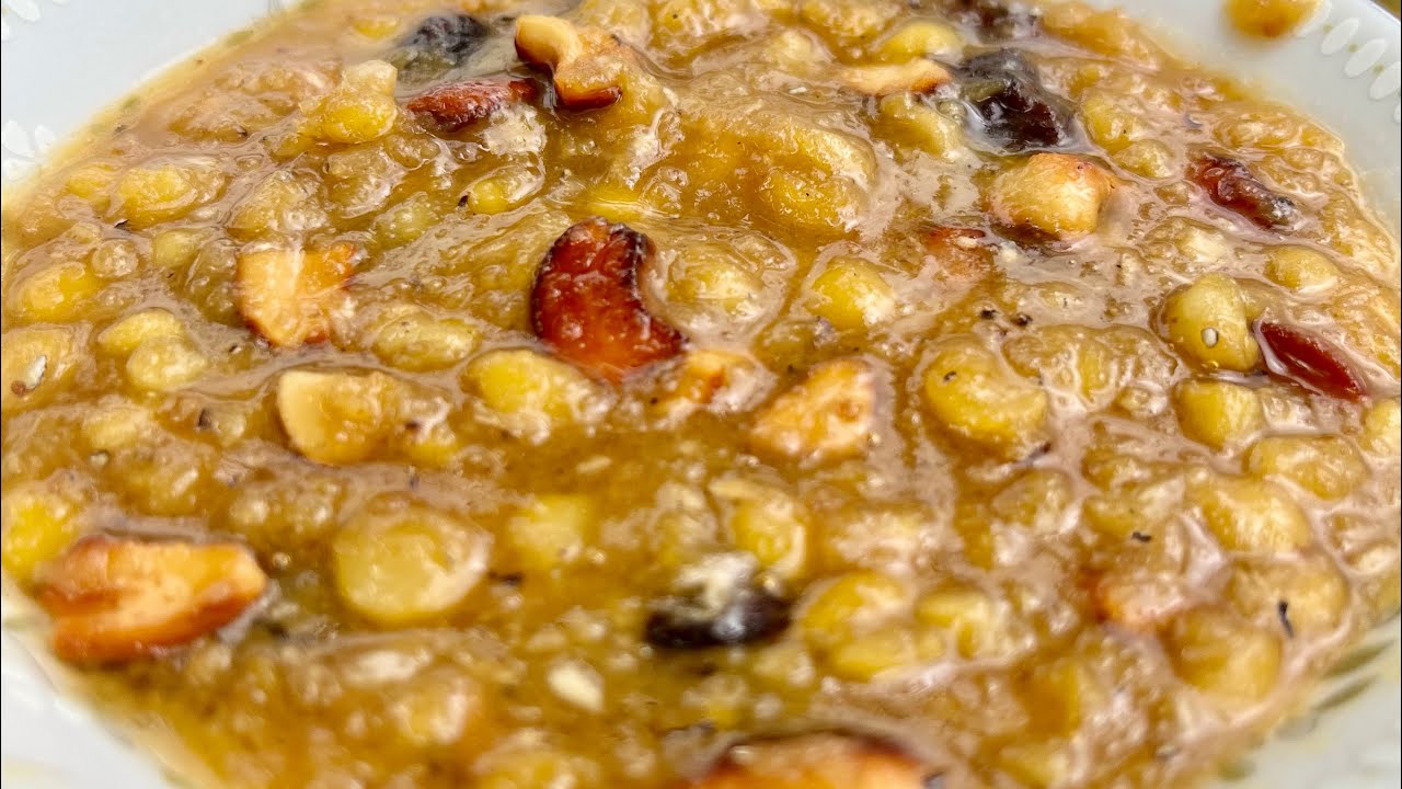 Hayagreeva - Nutritious sweet recipe #hayagreeva