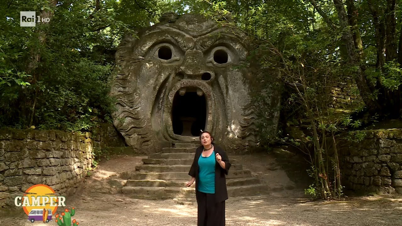 Sacro bosco di Bomarzo - Camper 07/08/2023