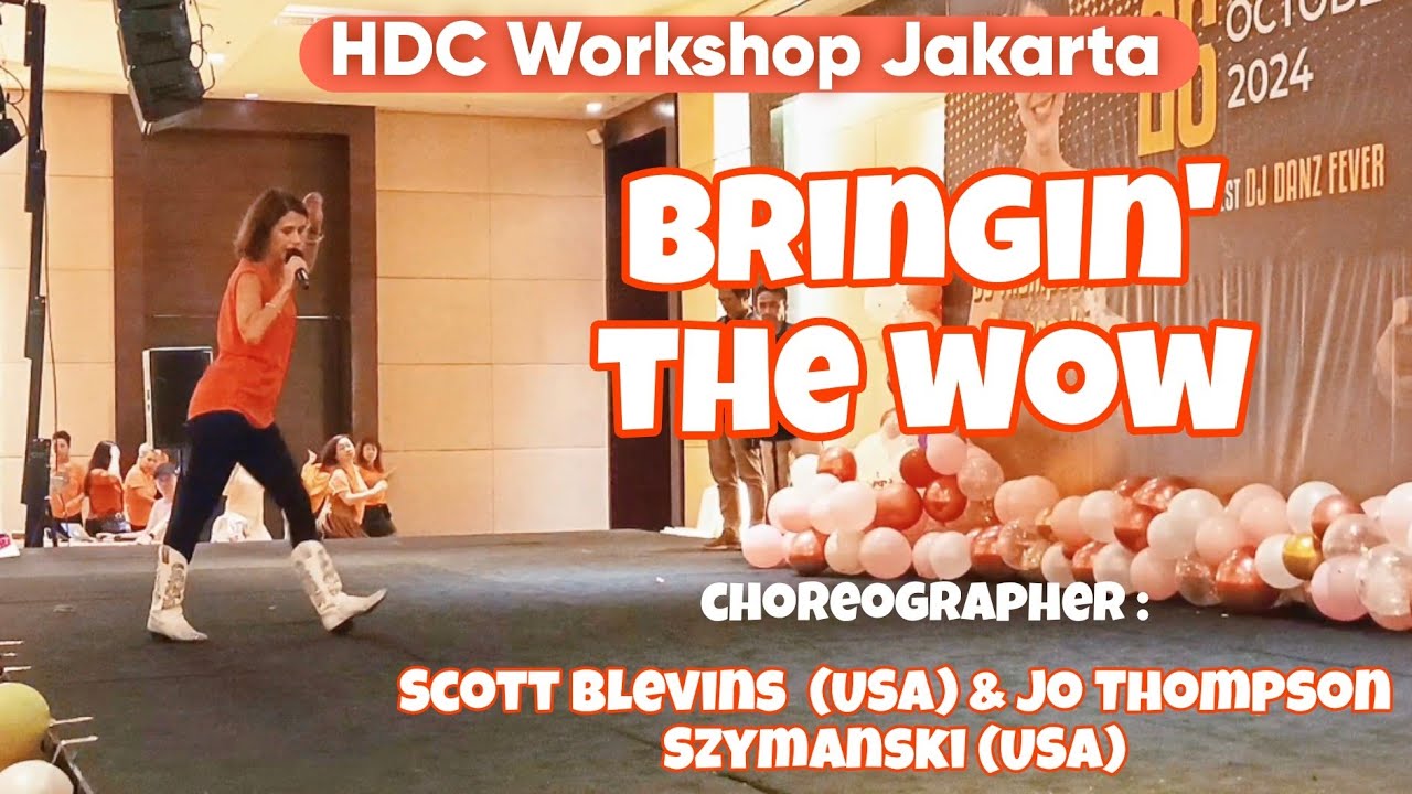 BRINGIN' THE WOW LINEDANCE + COUNT || Choreo : Scott Blevins  (USA) & Jo Thompson Szymanski (USA)