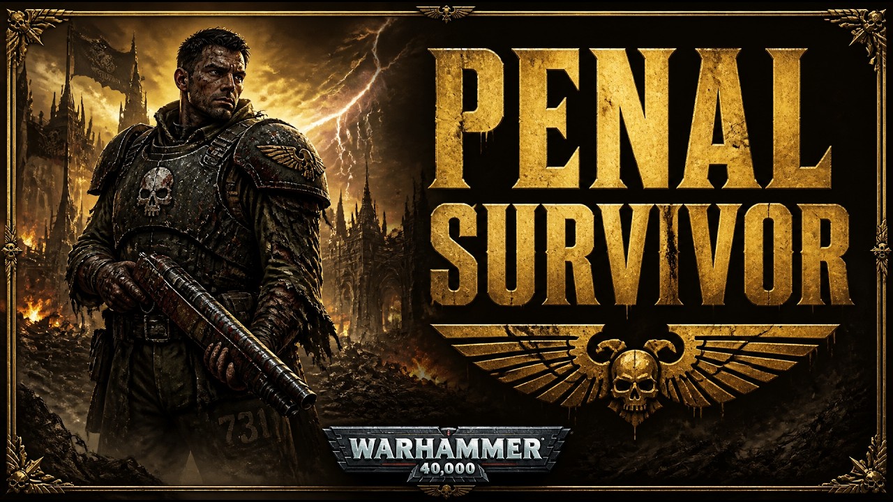 The Brutal Life of a Penal Regiment Survivor | Warhammer 40K Lore & Horror