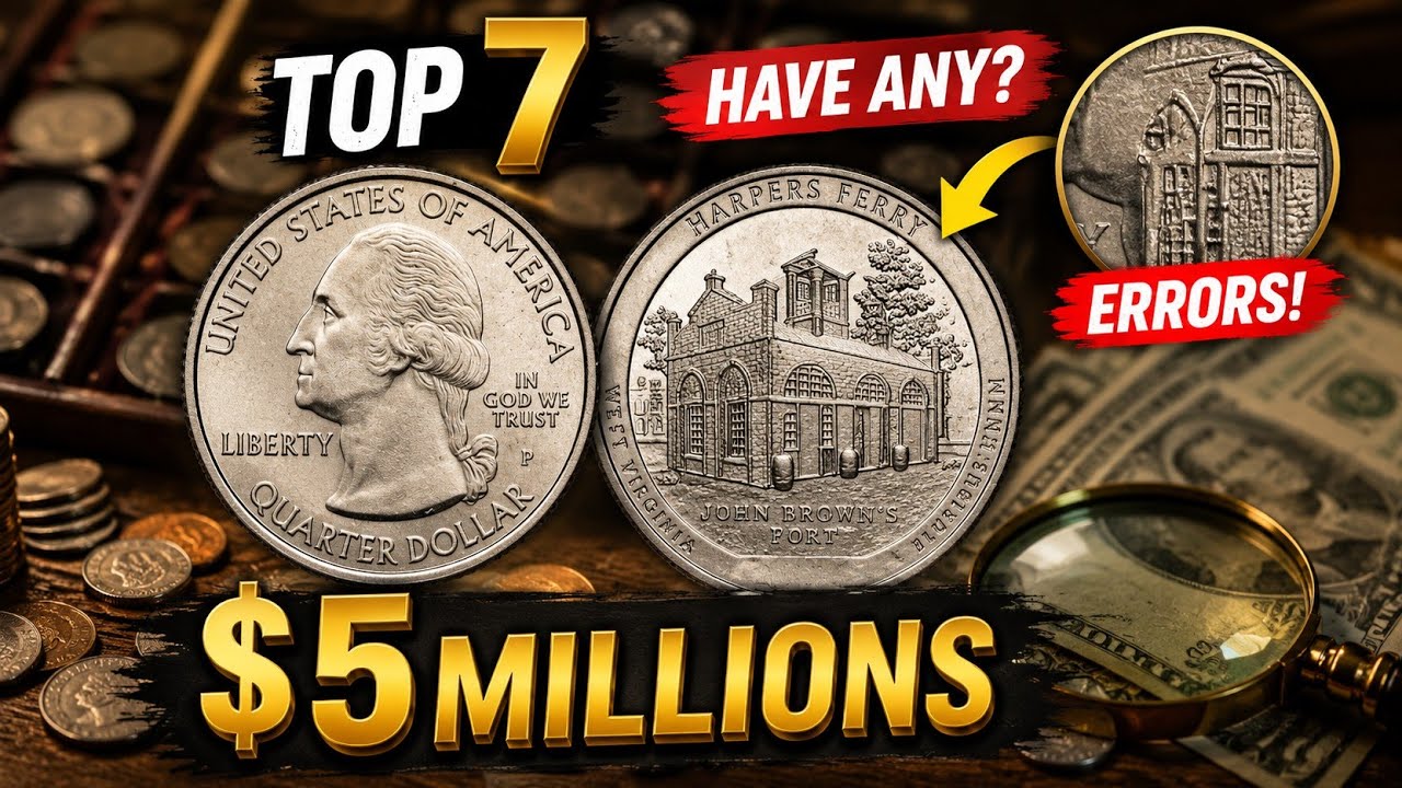 🪙2016 Quarter Dollar Worth Money? Harpers Ferry Coin Value & Rare Errors!