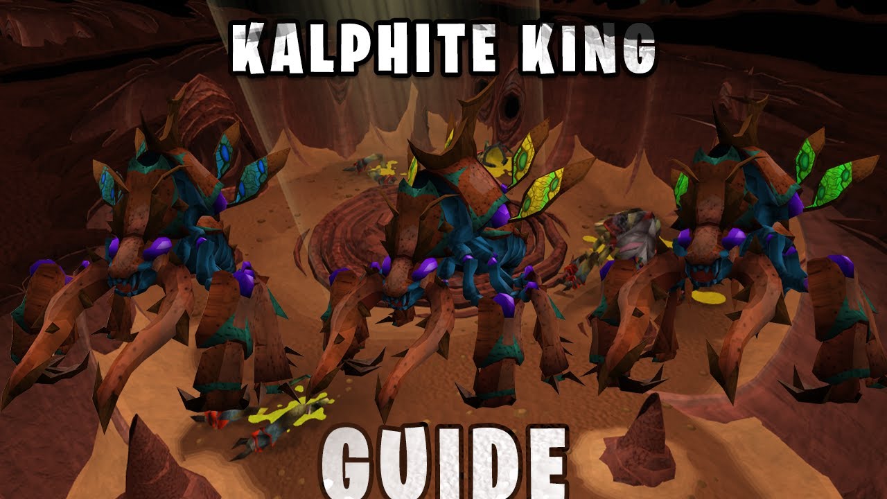 Kalphite King Guide (All 3 Phases)