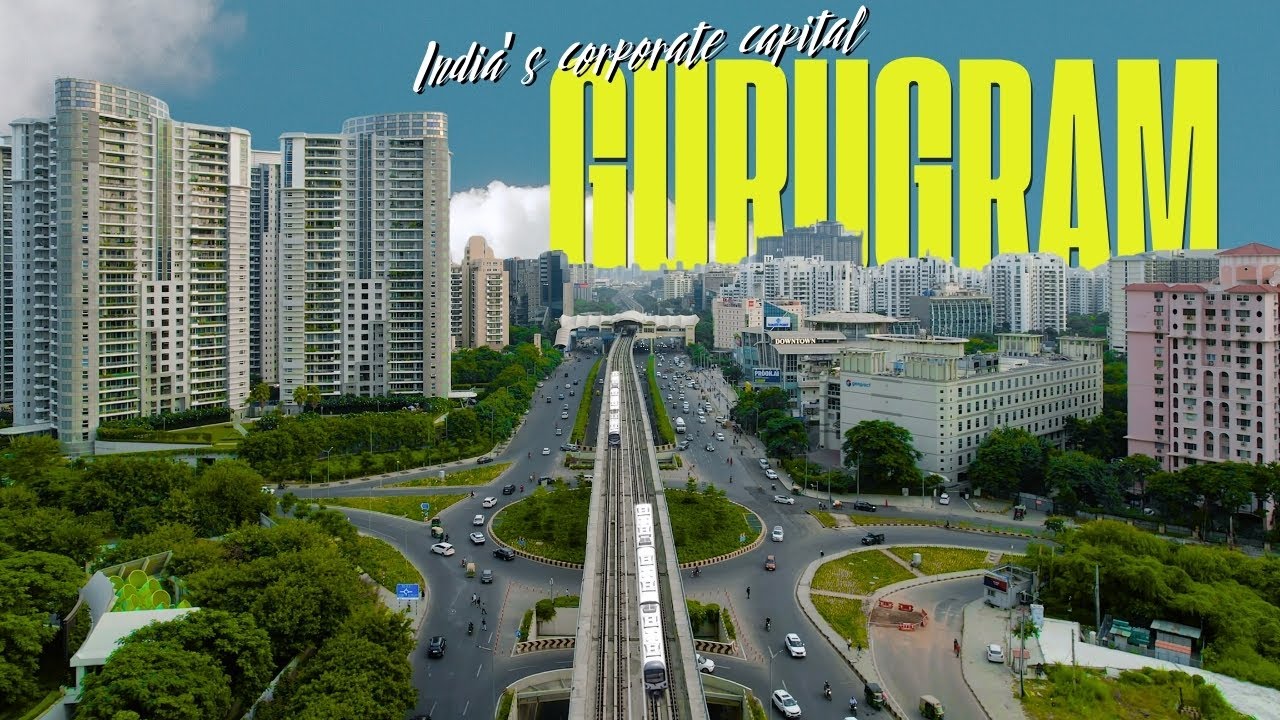 One of the best infrastructure in India!! The Most Stunning Gurgaon Drone Footage Ever Shot!!