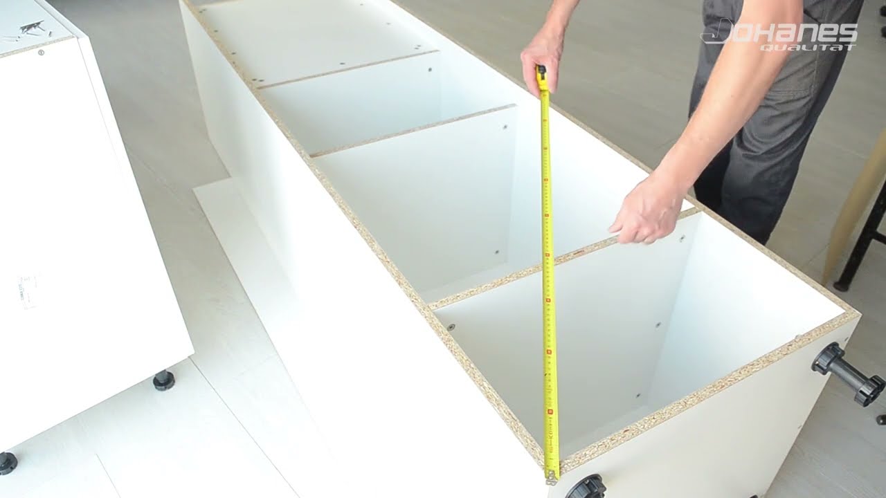#DIY - Asamblare Corp turn cu sertar pentru cuptor și cuptor cu microunde încorporabil  - JHS