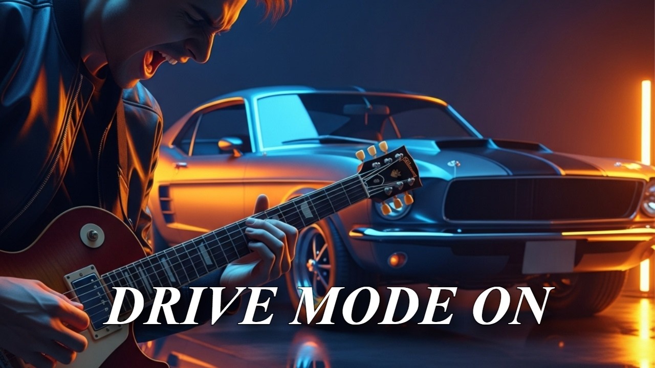 Highway Drive Rock Instrumental | Focus & Road Trip Music