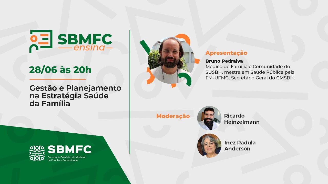 SBMFCensina 2022 - Gest&atilde;o e Planejamento na Estrat&eacute;gia Sa&uacute;de da Fam&iacute;lia