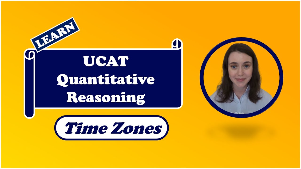 UCAT Quantitative Reasoning: Time Zones