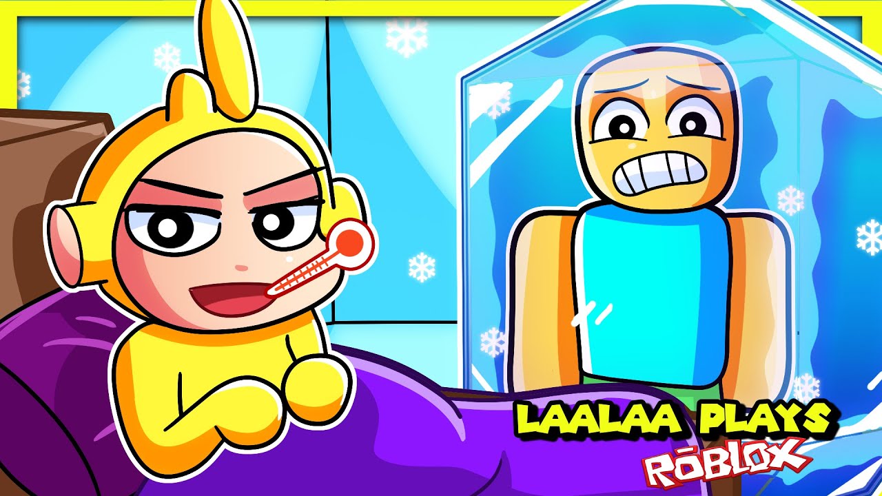 💛 Trying NOT to Skip School but my Strict MOM wants me to?! | LaaLaa Plays Roblox Need More Cold