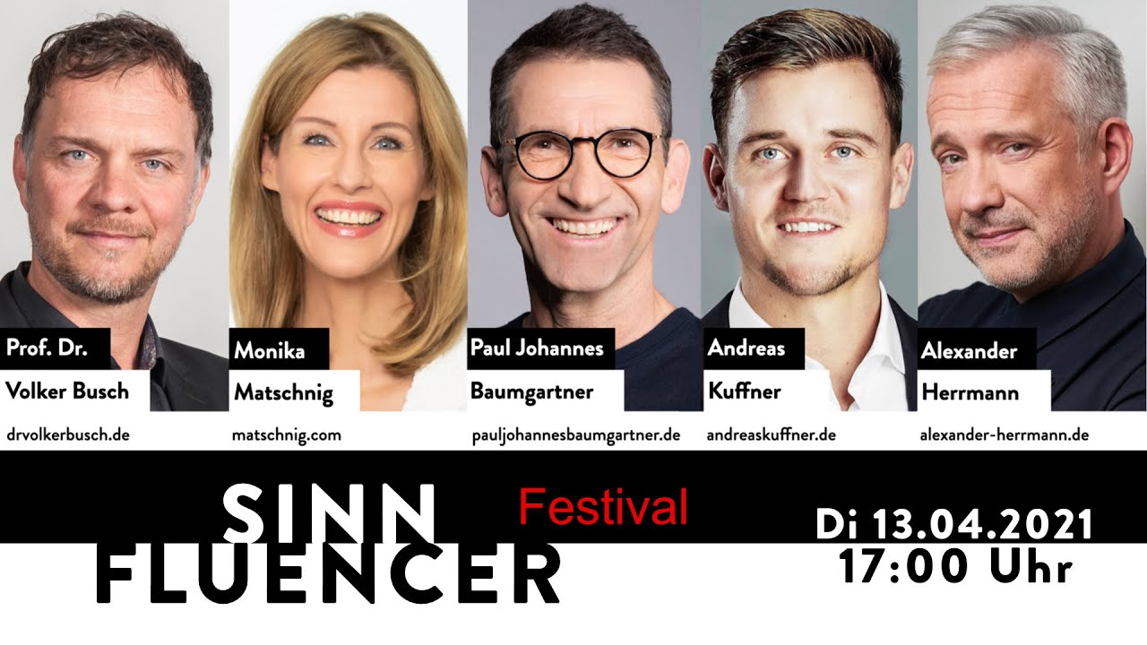 60 Minuten Sinnfluencer-Festival 2021