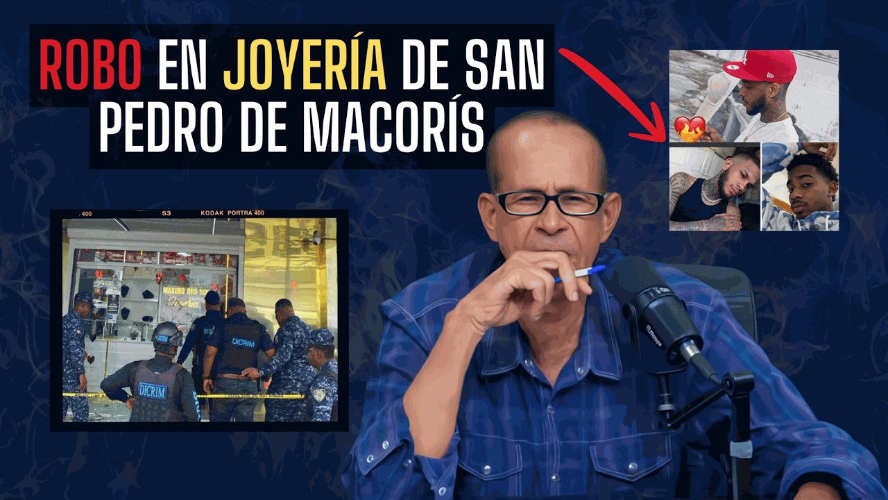 MONCHY CADENA OPINA SOBRE EL ROBO A JOYERÍA EN SAN PEDRO DE MACORÍS