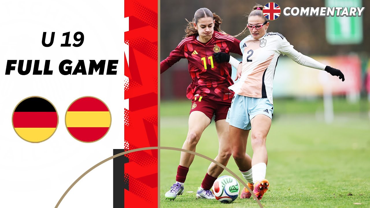 Germany - Spain | Full Game | Under-19 – Women's EURO Qualifiers