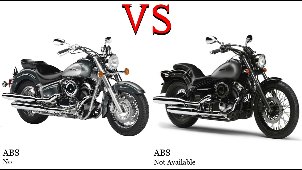 Yamaha Drag Star 1100 vs Yamaha Drag Star 400 Test specification comparison