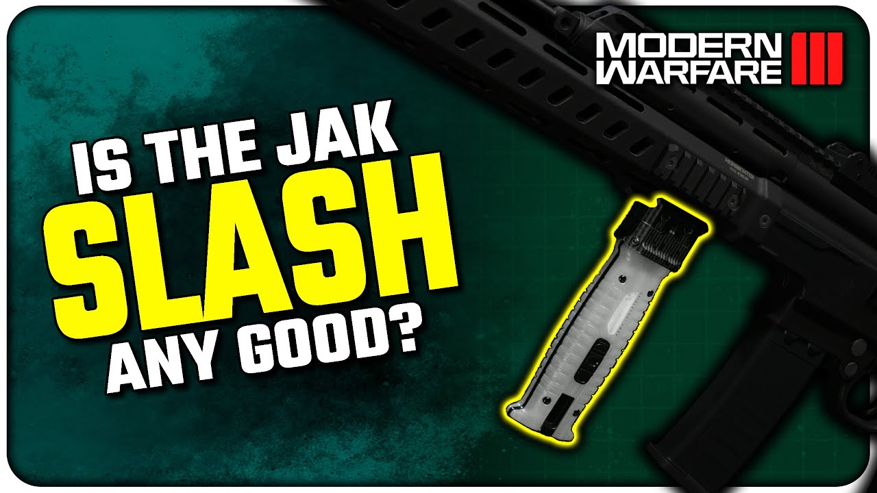 Is the NEW JAK Slash Grip Any Good in Modern Warfare III?