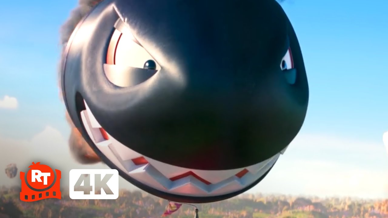 The Super Mario Bros. Movie (2023) 4K - The Bomber Bill Chase | Movieclips