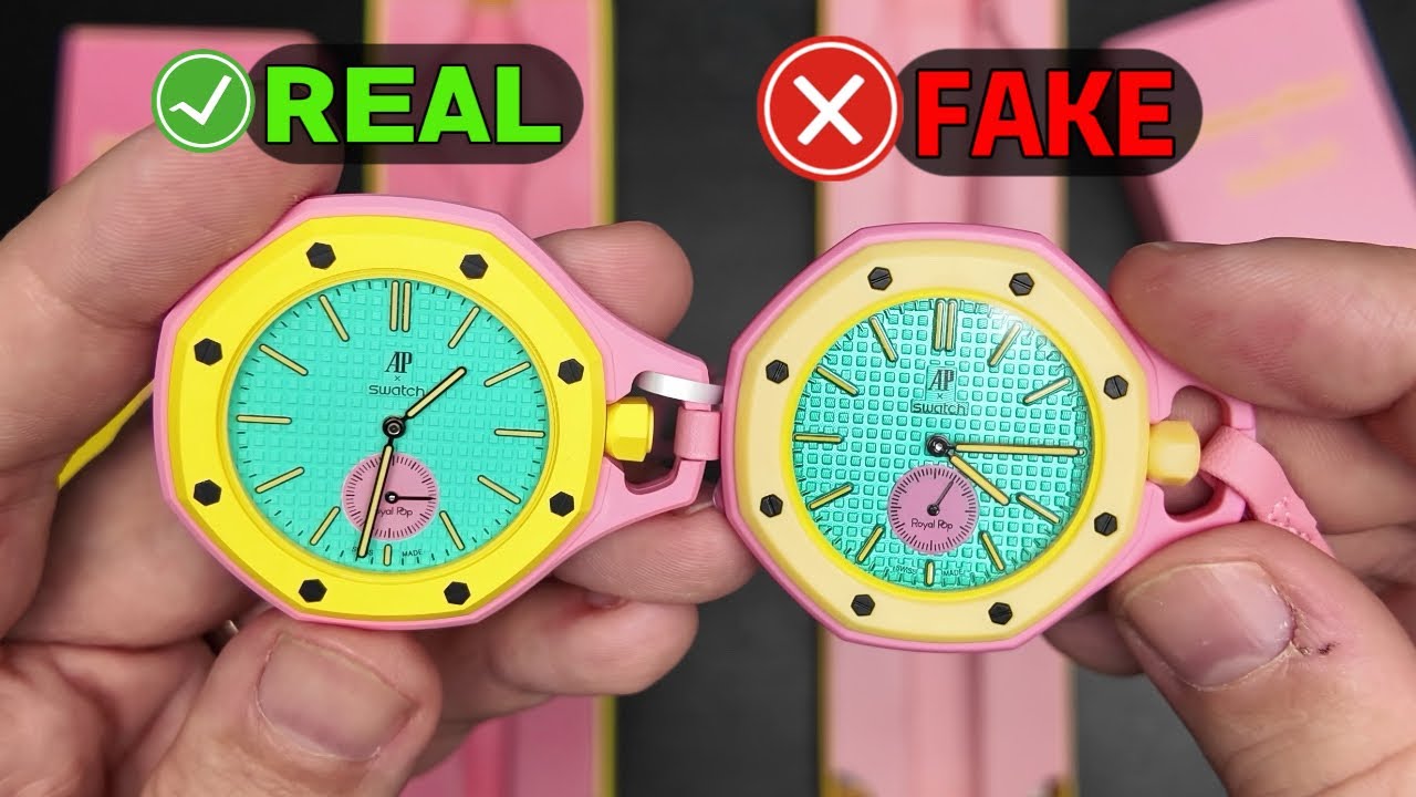 Оригинал против подделки | AP x Swatch