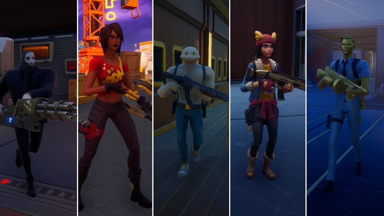 Deal Damage to Bosses! All Boss Locations in Fortnite! - TNTina Trial Challenges