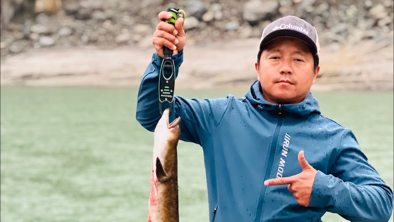 Fishing copper mahseer & raja bam at Sunkoshi