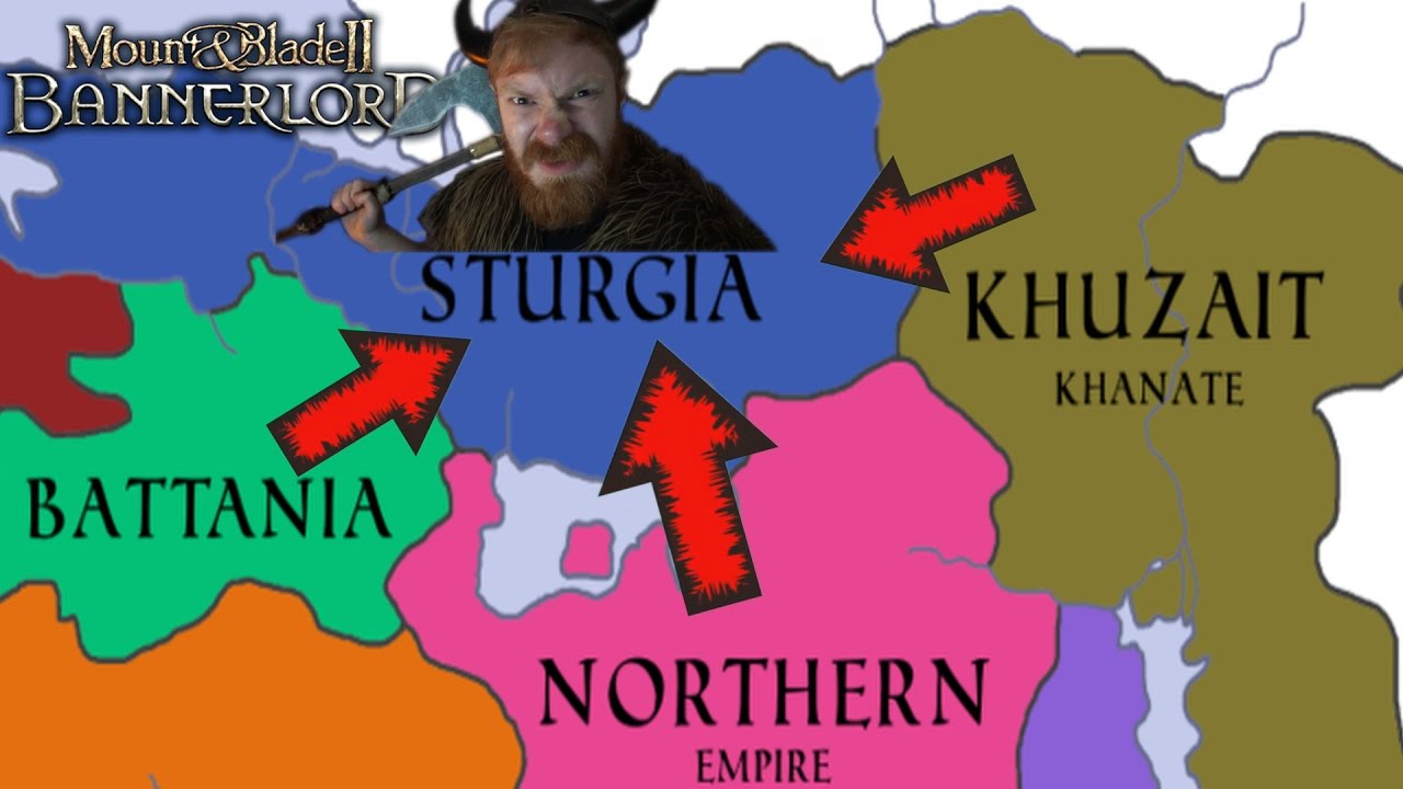 THE THREE FRONT WAR! GINGER VIKING AGAINST THE WHOLE WORLD! - Mount & Blade 2 Bannerlord