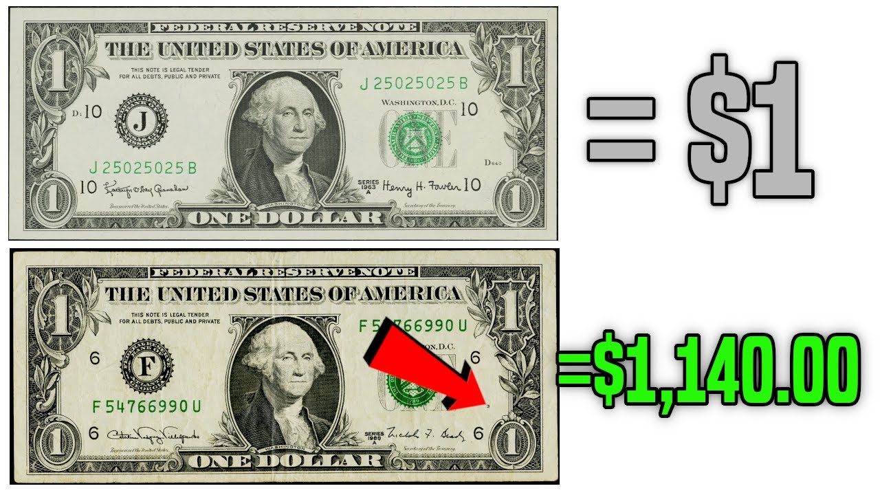 Do you have Rare Currency Bills in your Wallet? Valuable Paper Money