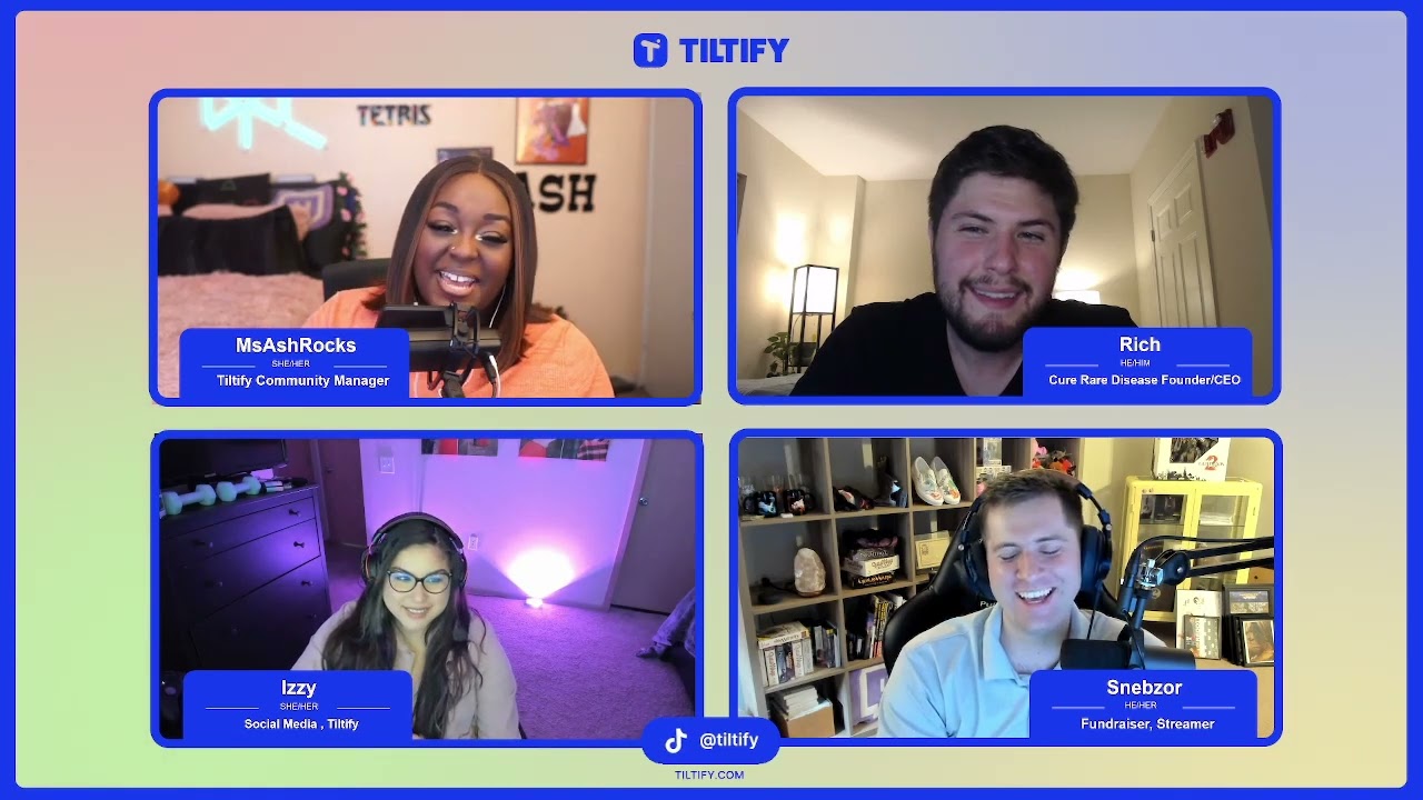 Chatting with Snebzor and Founder of Cure Rare Diseases!