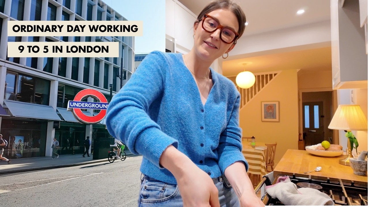 Realistic Day in the Life working 9 to 5 in London 🇬🇧