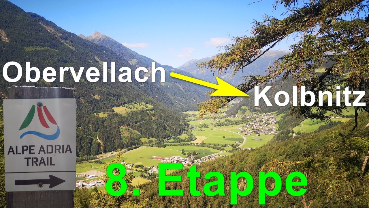 Alpe Adria Trail - Wanderung - Etappe 8 nach Kolbnitz