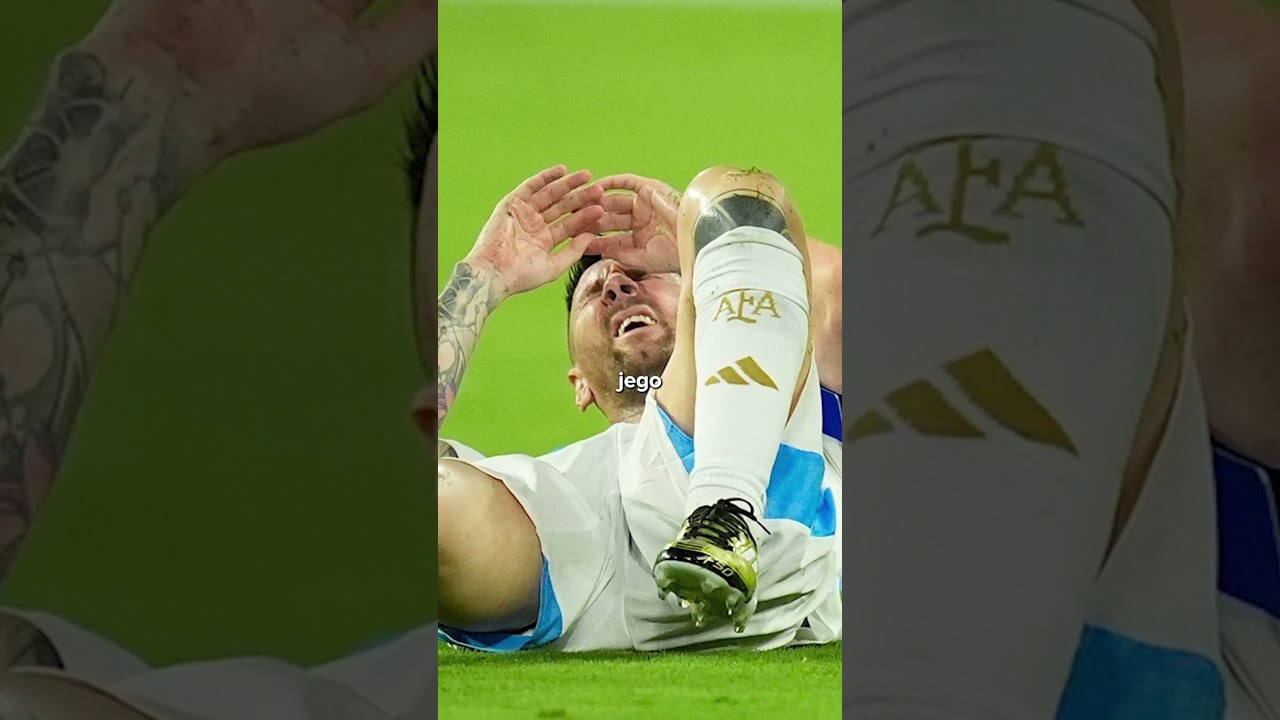 MESSI POPŁAKAŁ SIĘ PRZEZ KONTUZJE 😱