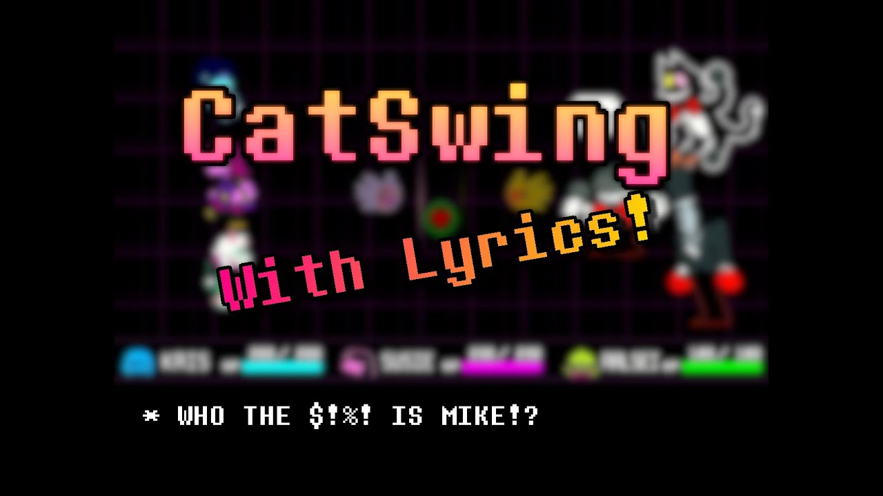CatSwing WITH LYRICS | SynthV | DELTARUNE | RadicalPepsi