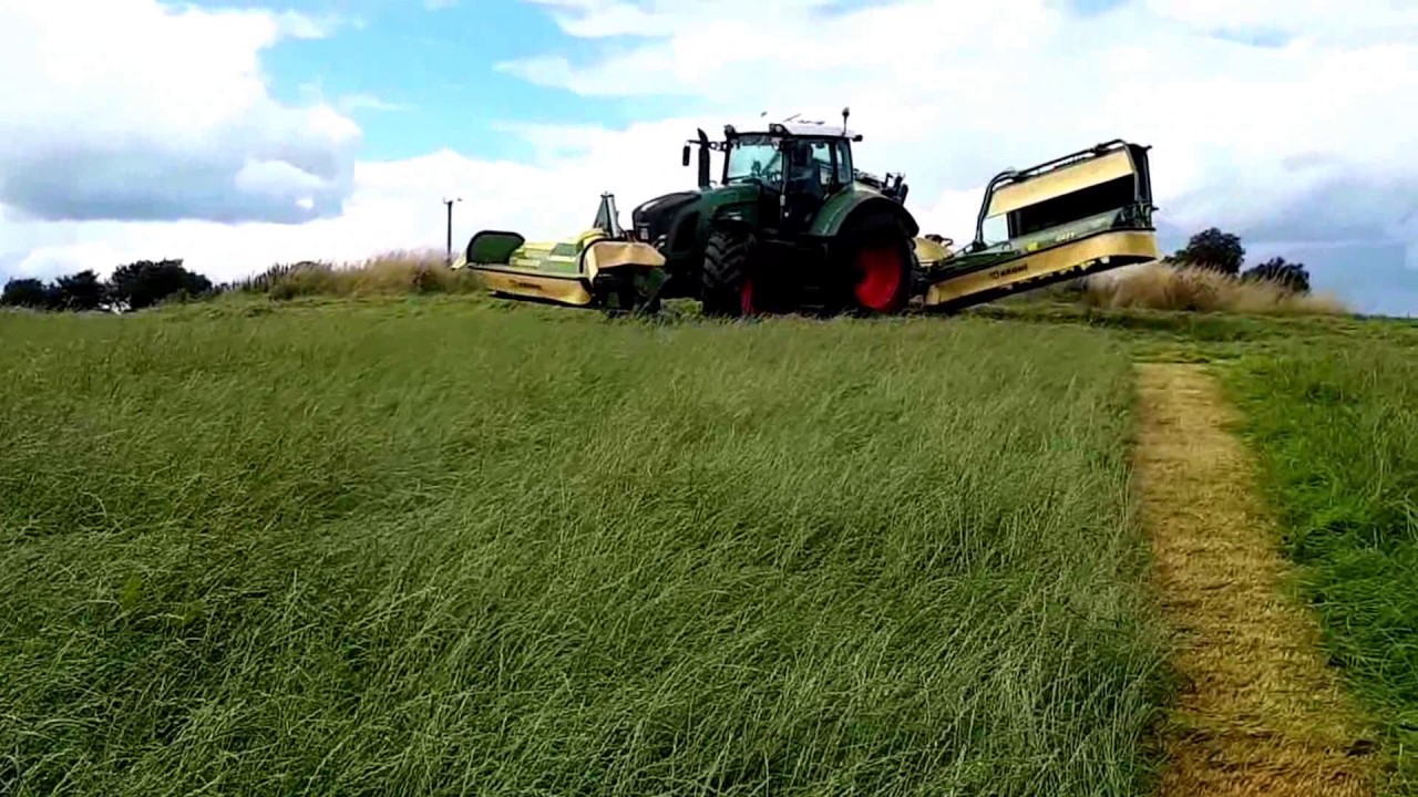 Krone B1000 CVSSA with Fendt 936