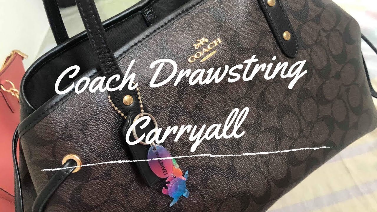 #BagReview: Coach Drawstring Carryall