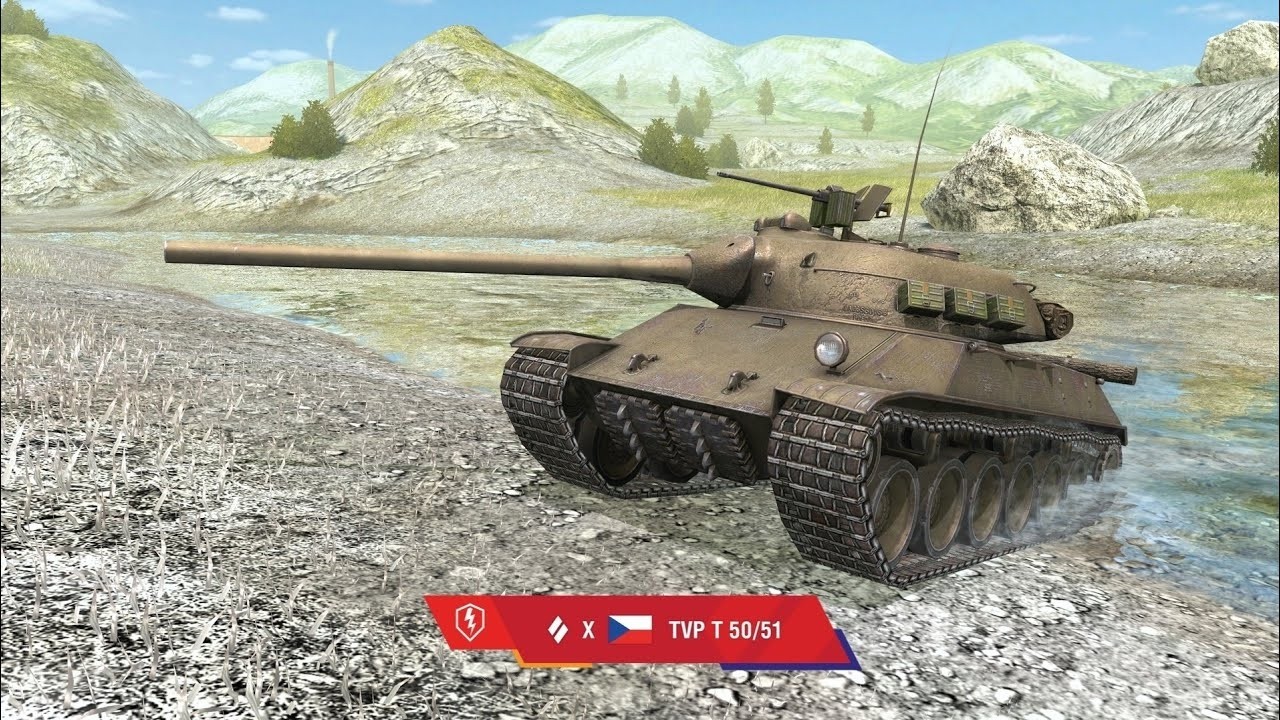 бой на танке -- TVP T 50/51 -- ( 7212 урона и мастер )