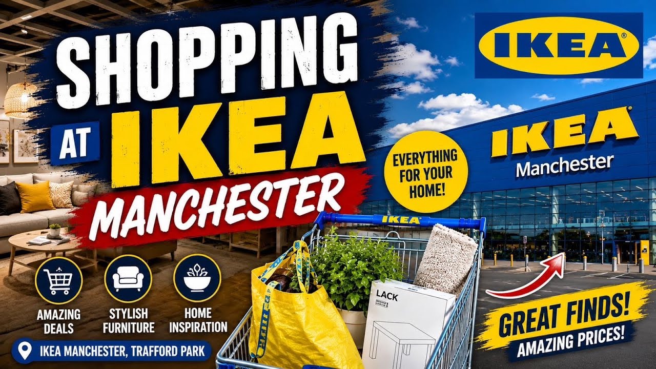 Come With Me to IKEA Manchester! ✨ New In & Home Inspo. Shopping.  #uk #manchester #home #shopping 