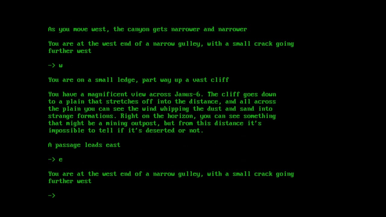 Star (CP/M-80) walkthrough