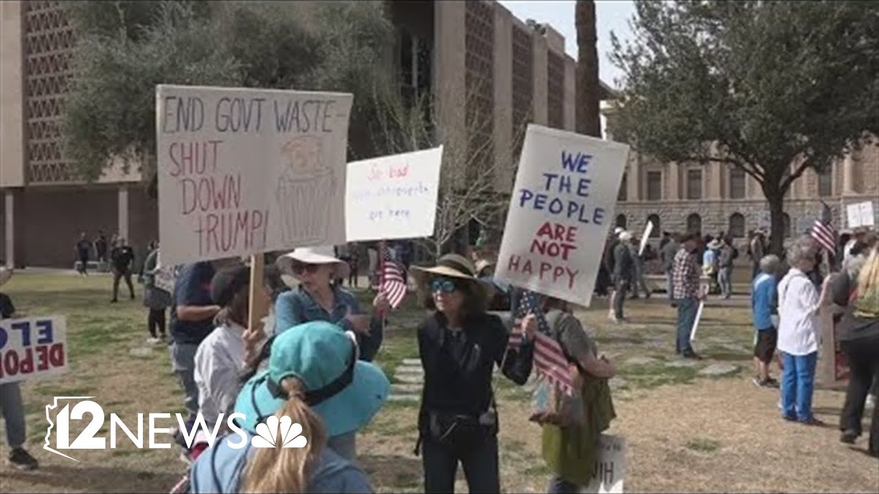 Phoenix participates in nation-wide protest on Presidents Day