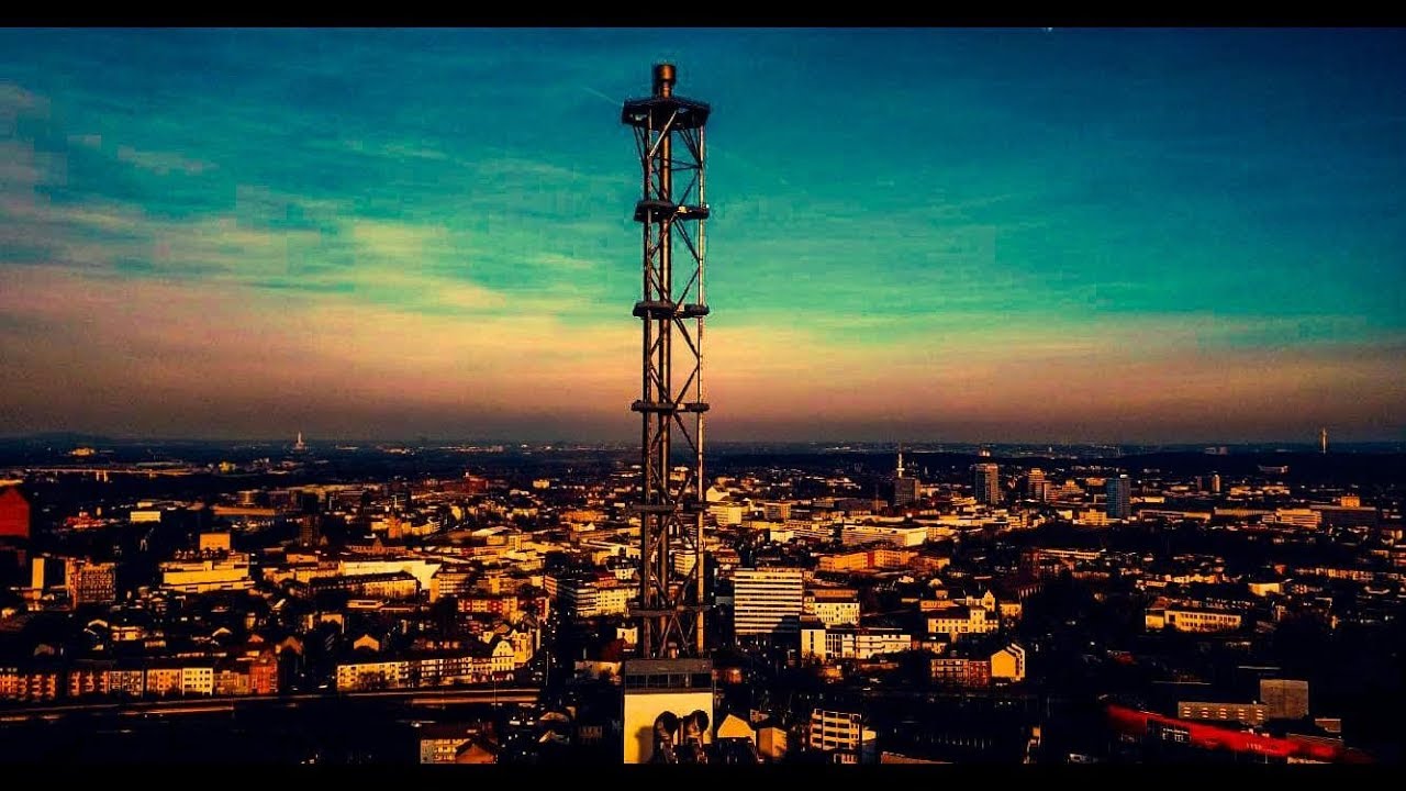 The Skyline of Duisburg Luftaufnahmen