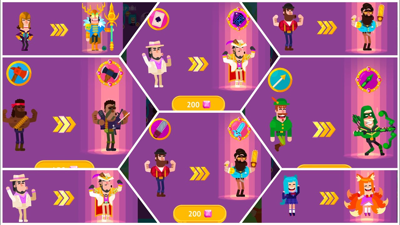 Bowmasters All Upgrades iOS | VIP Purchased
