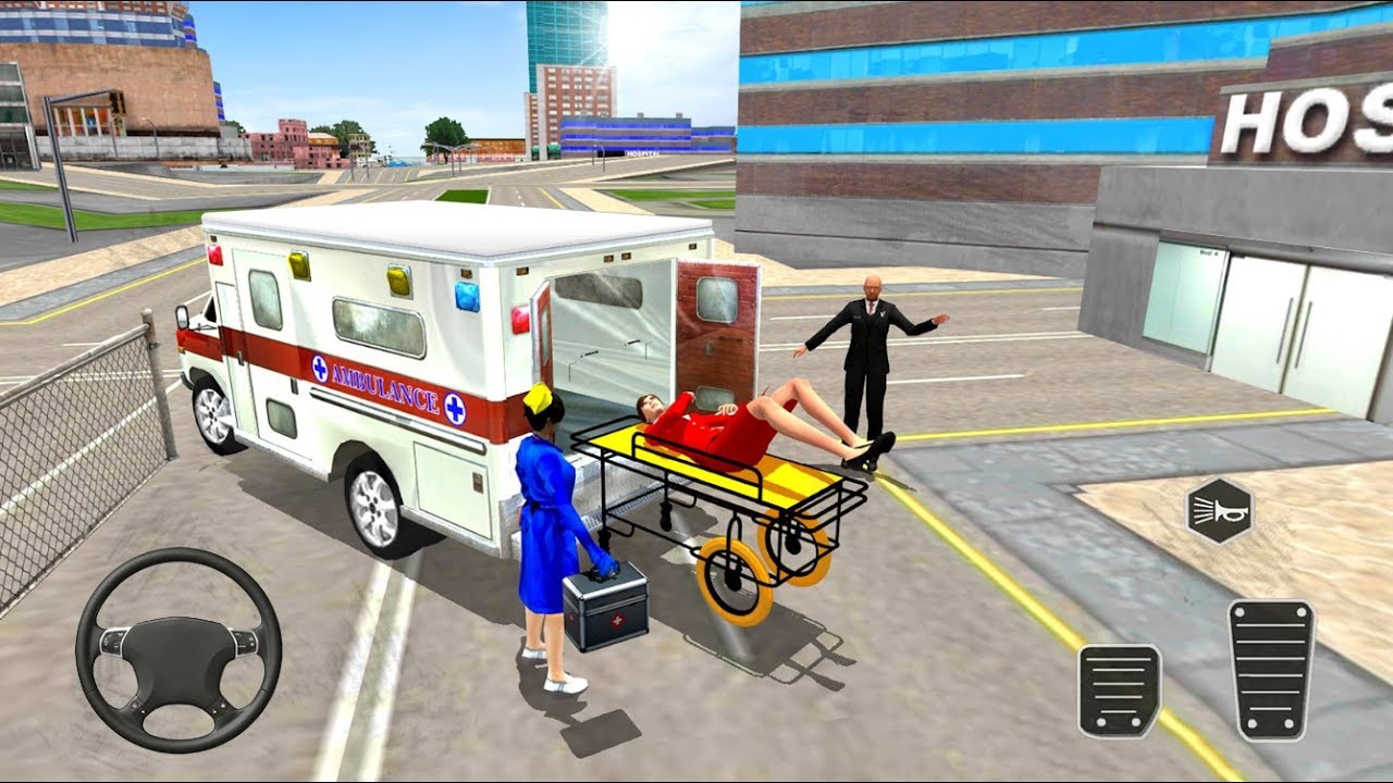 Ambulance Game City Rescue 2018 - Emergency Driver Simulator - Android Gameplay FHD