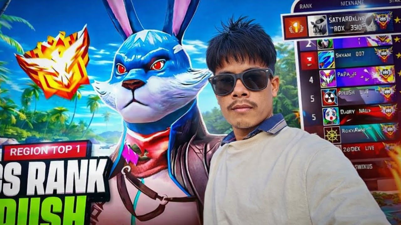 🔥 FREE FIRE LIVE 🔴 | Road to Grandmaster Rank Push!”