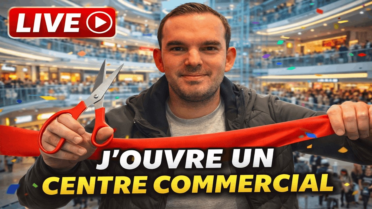 J'ouvre mon centre Commerciale