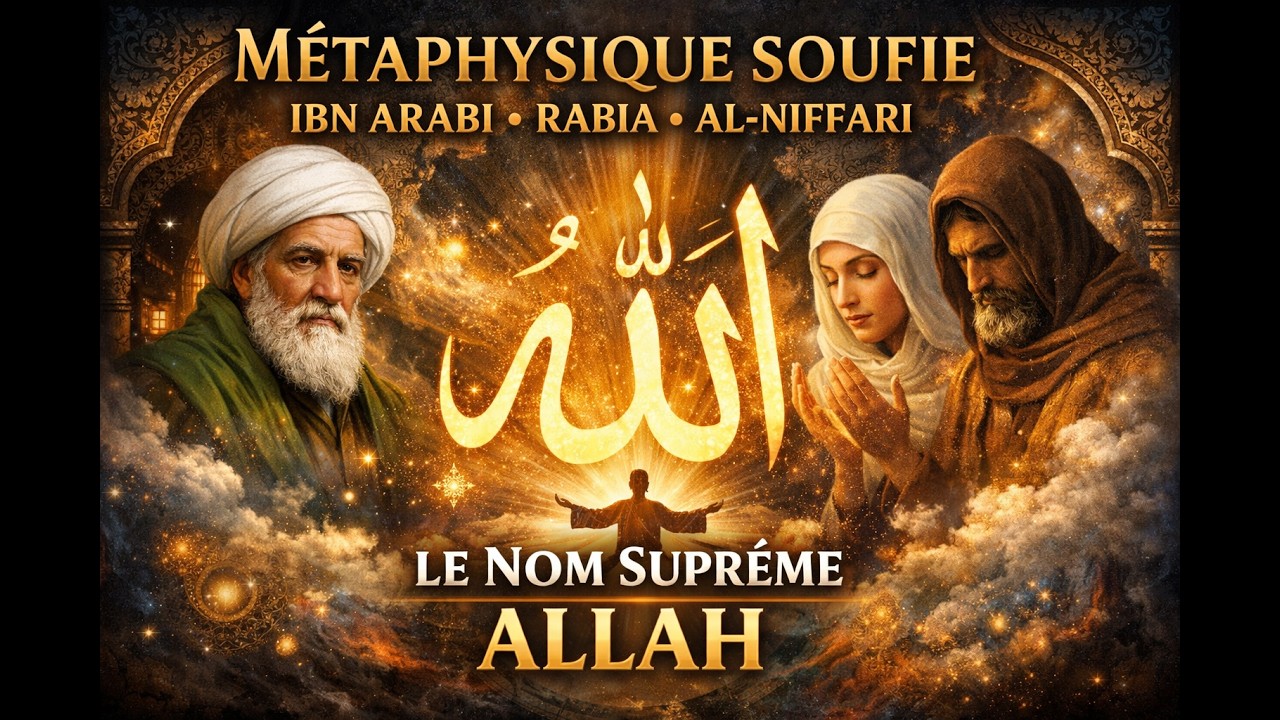 MÉTAPHYSIQUE SOUFIE, IBN ARABI, RABIA, AL-NIFFARI ET LE NOM SUPRÊME ALLAH