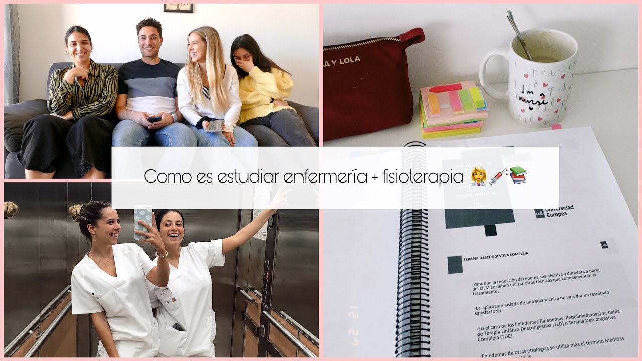 COMO ES ESTUDIAR ENFERMERÍA Y FISIOTERAPIA  | Respondiendo vuestras dudas con mis amigos de la uni.