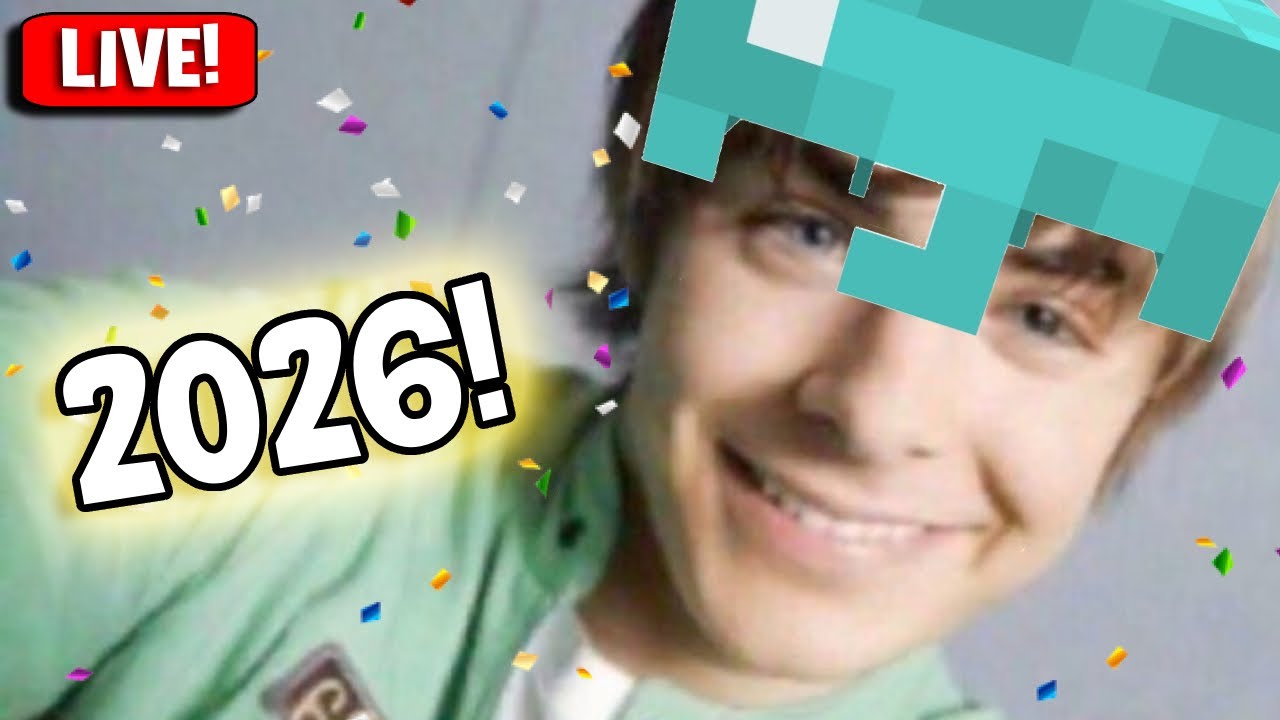 🔴FIRST STREAM BACK IN 2026!!!! we're playing minecraft???