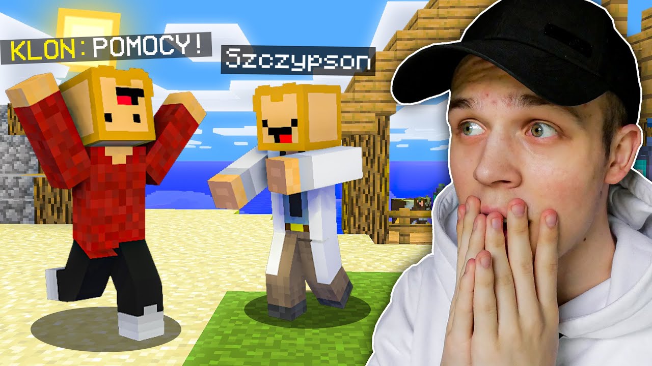 Z KLONEM STAŁO SIĘ COŚ DZIWNEGO w Minecraft! *straszne*