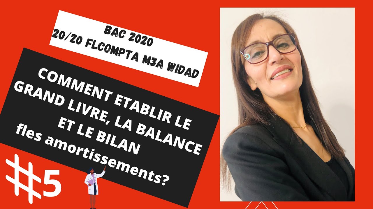 Les amortissements : Comment établir le grand livre, la balance et le bilan ?